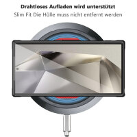 Handyhülle für Samsung Galaxy S24 Ultra Matt Case Schutzhülle Kratzfest Passgenau Blau