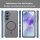 Handyhülle für Samsung Galaxy A55 Matt Case Schutzhülle Kratzfest Passgenau Blau