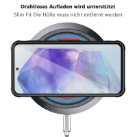 Handyhülle für Samsung Galaxy A55 Matt Case Schutzhülle Kratzfest Passgenau Grün