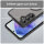Handyhülle für Samsung Galaxy A55 Matt Case Schutzhülle Kratzfest Passgenau Schwarz