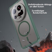Handyhülle für Xiaomi 15 Ultra Matt Case Schutzhülle Kratzfest Passgenau Grün