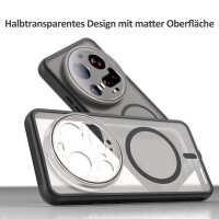 Handyhülle für Xiaomi 15 Ultra Matt Case Schutzhülle Kratzfest Passgenau Schwarz