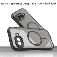 Handyhülle für Google Pixel 9A  Matt Case Schutzhülle Kratzfest Passgenau Schwarz