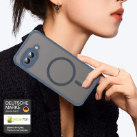 Handyhülle für Google Pixel 9A  Matt Case Schutzhülle Kratzfest Passgenau Blau