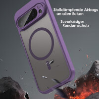 Handyhülle für Google Pixel 9 Pro Matt Case Schutzhülle Kratzfest Passgenau Lila