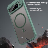 Handyhülle für Google Pixel 9 Pro XL Matt Case Schutzhülle Kratzfest Passgenau Grün