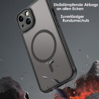 Handyhülle für Apple iPhone 13 – Matt Case Schwarz