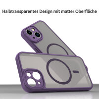 Handyhülle für Apple iPhone 13 – Matt Case Lila