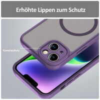 Handyhülle für Apple iPhone 13 – Matt Case Lila