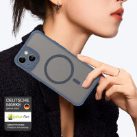 Handyhülle für Apple iPhone 13 – Matt Case Blau