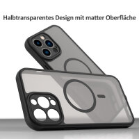 Handyhülle für Apple iPhone 13 Pro Max – Matt Case Schwarz
