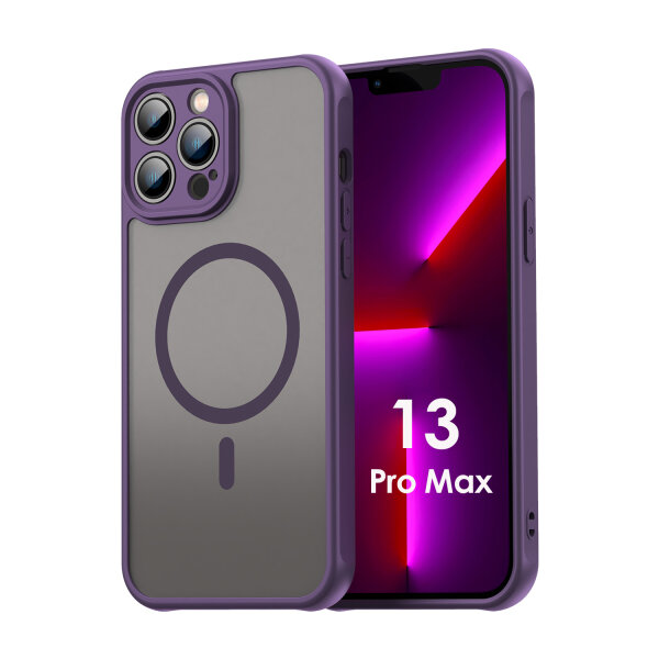 Handyhülle für Apple iPhone 13 Pro Max – Matt Case Lila