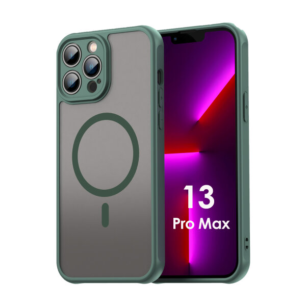 Handyhülle für Apple iPhone 13 Pro Max – Matt Case Grün