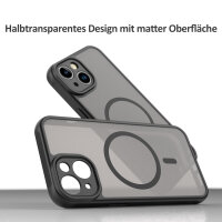 Handyhülle für Apple iPhone 14 – Matt Case Schwarz