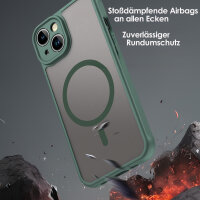 Handyhülle für Apple iPhone 14 – Matt Case Grün