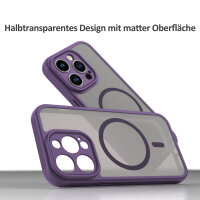 Handyhülle für Apple iPhone 14 Pro – Matt Case Lila