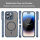 Handyhülle für Apple iPhone 14 Pro – Matt Case Blau