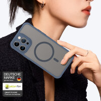 Handyhülle für Apple iPhone 14 Pro Max – Matt Case Blau