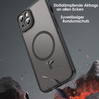 Handyhülle für Apple iPhone 14 Plus – Matt Case Schwarz