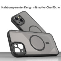 Handyhülle für Apple iPhone 14 Plus – Matt Case Schwarz