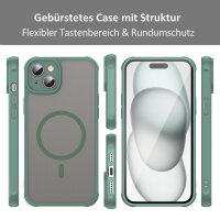 Handyhülle für Apple iPhone 14 Plus – Matt Case Grün