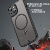Handyhülle für Apple iPhone 15 - Matt Case Schwarz