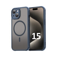 Handyhülle für Apple iPhone 15 - Matt Case Blau