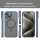 Handyhülle für Apple iPhone 15 - Matt Case Blau