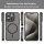 Handyhülle für Apple iPhone 15 Pro - Matt Case Schwarz
