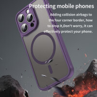 Handyhülle für Apple iPhone 15 Pro - Matt Case Lila