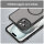 Handyhülle für Apple iPhone 15 Plus - Matt Case Schwarz