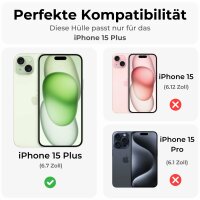 Handyhülle für Apple iPhone 15 Plus - Matt Case...