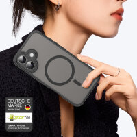 Handyhülle für Apple iPhone 16 – Matt Case Schwarz