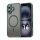 Handyhülle für Apple iPhone 16 – Matt Case Grün