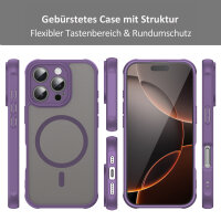 Handyhülle für Apple iPhone 16 Pro – Matt Case Lila