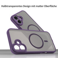 Handyhülle für Apple iPhone 16 Plus – Matt Case Lila