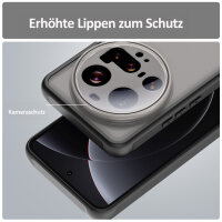 Handyhülle für Xiaomi 15 Ultra Matt Stoßfest Schutzhülle Back cover in Schwarz