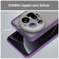 Handyhülle für Xiaomi 15 Ultra Matt Stoßfest Schutzhülle Back cover in Lila