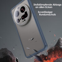 Handyhülle für Xiaomi 15 Ultra Matt Stoßfest Schutzhülle Back cover in Blau