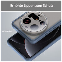 Handyhülle für Xiaomi 15 Ultra Matt Stoßfest Schutzhülle Back cover in Blau