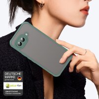 Handyhülle für Google Pixel 9A Matt Stoßfest Schutzhülle Back cover in Grün