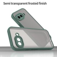 Handyhülle für Google Pixel 9A Matt Stoßfest Schutzhülle Back cover in Grün