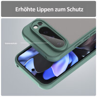 Handyhülle für Google Pixel 9 Pro Matt Stoßfest Schutzhülle Back cover in Grün