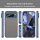 Handyhülle für Google Pixel 9 Pro Matt Stoßfest Schutzhülle Back cover in Blau