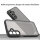 Handyhülle für Samsung Galaxy A16 Matt Stoßfest Schutzhülle Back cover in Schwarz