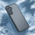 Handyhülle für Samsung Galaxy A16 Matt Stoßfest Schutzhülle Back cover in Schwarz