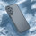 Handyhülle für Samsung Galaxy A16 Matt Stoßfest Schutzhülle Back cover in Blau