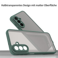 Handyhülle für Samsung Galaxy A26 Matt Stoßfest Schutzhülle Back cover in Grün