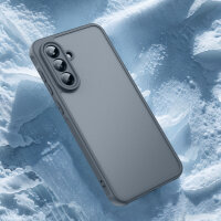 Handyhülle für Samsung Galaxy A36 Matt Stoßfest Schutzhülle Back cover in Blau