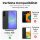 Handyhülle für Samsung Galaxy A36 Matt Stoßfest Schutzhülle Back cover in Blau